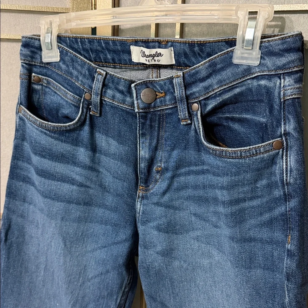 Wrangler RETRO, mid rise bootcut jeans, 28x31.5 per measurements - Picture 2 of 6